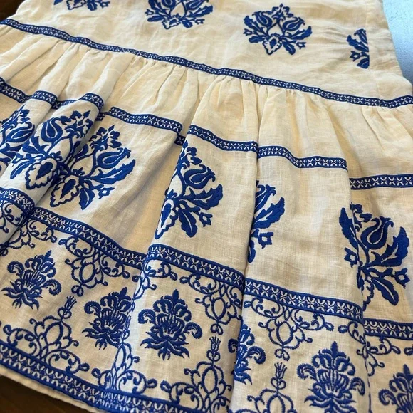 ☀️ New! ZARA Embroidered Midi Skirt - Picture 15 of 16